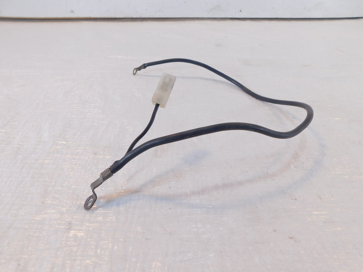 Yamaha FZR600 FZR600R Black Negative Battery Ground Minus Cable Wire Lead