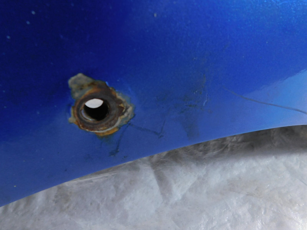 1992 & 1993 Kawasaki Vulcan 88 VN1500A Blue & White Rear Wheel Fender Mudguard - C3 Cycle