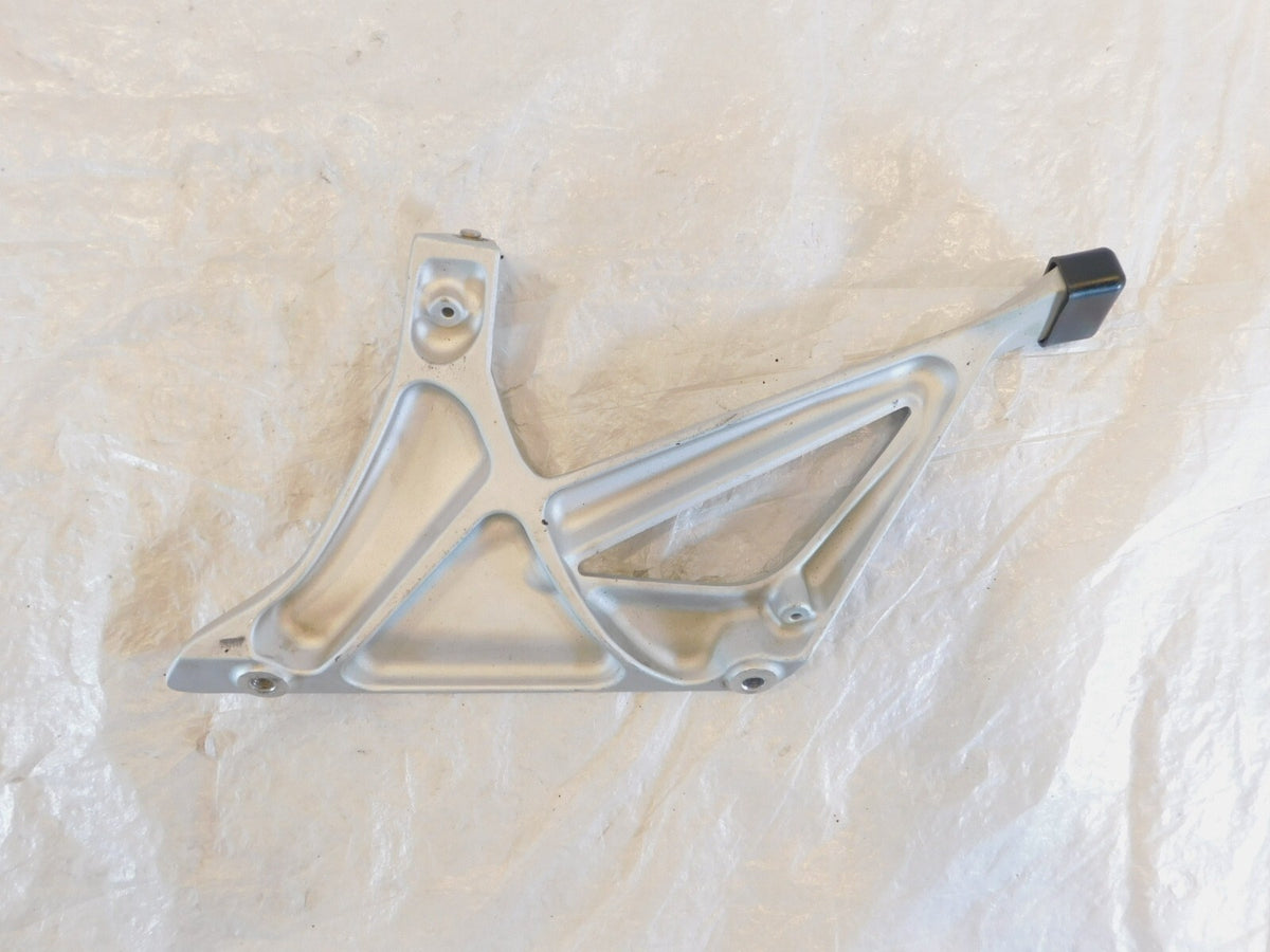 BMW R1200RT R1250RT Silver Left Rear Passenger Footrest Footpeg Mount Bracket - C3 Cycle