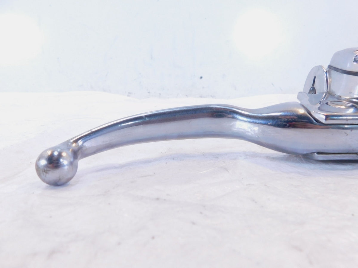 Harley CVO Chrome Road King Street Electra Glide Chrome Master Cylinder & Lever - C3 Cycle