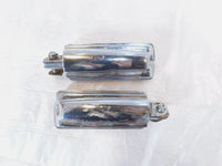 Harley Touring FXR Dyna Sportster & Softail Chrome & Rubber Footpegs Footrests