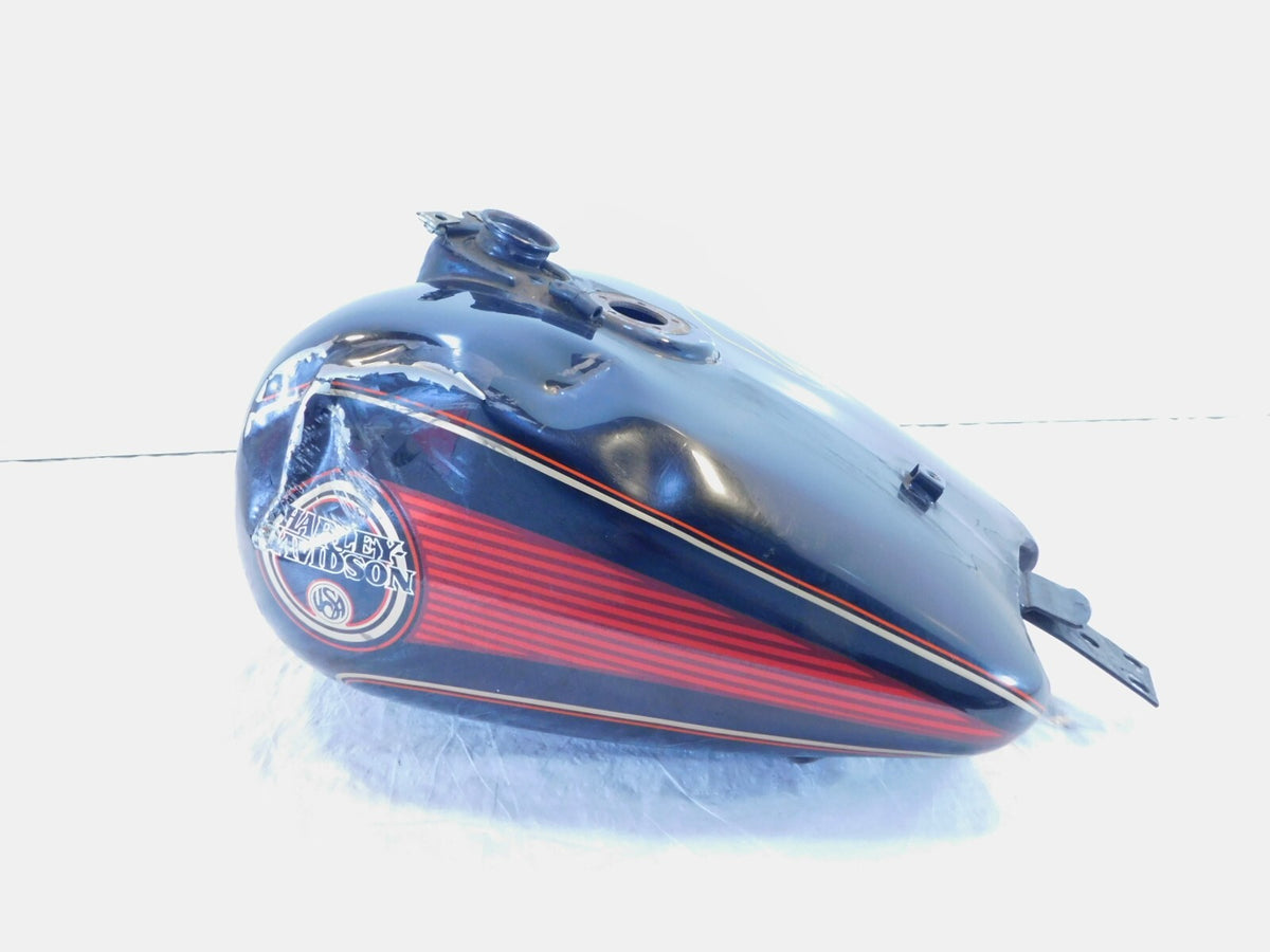 1993-1994 Harley Davidson Tour & Electra Glide Black Fuel Gas Petrol Tank Dented - C3 Cycle