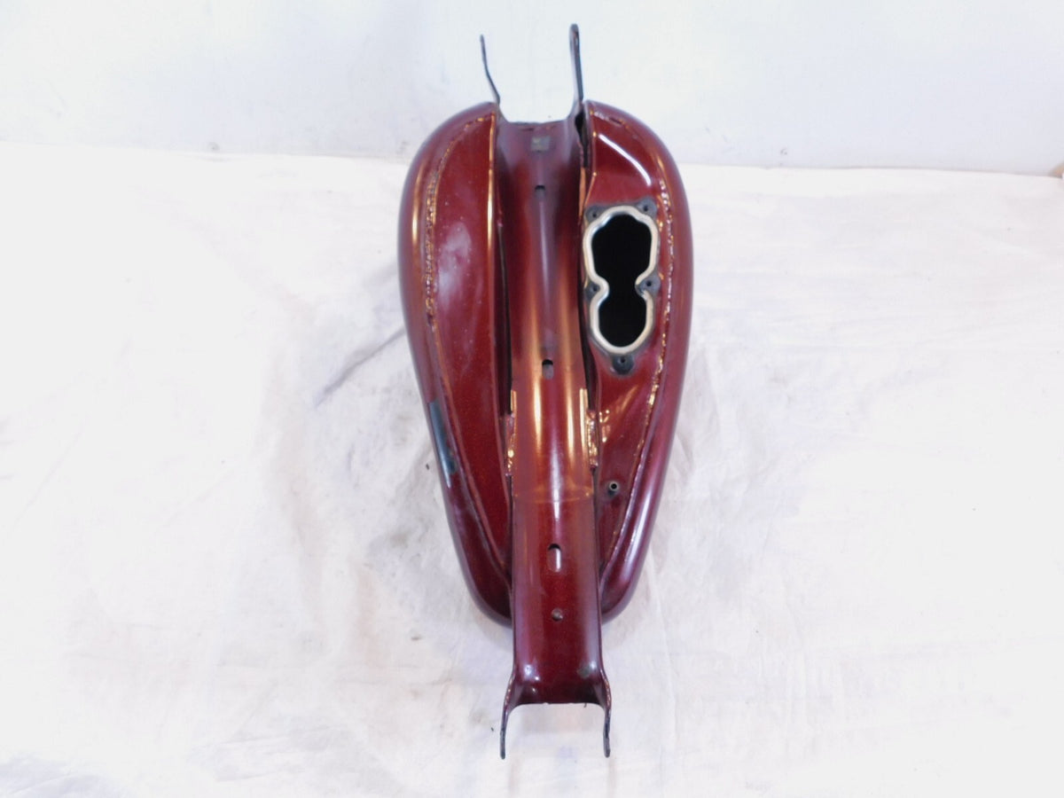 *Dented* Harley Davidson Sportster 883 1200 Red Fuel Gas Petrol Tank Reservoir - C3 Cycle