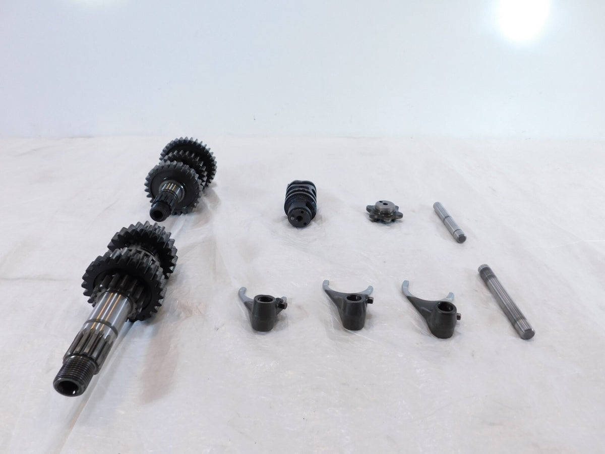 1996-2007 Kawasaki KL650 KLR650 OEM Transmission Gears w/ Shifter Drum & Forks - C3 Cycle