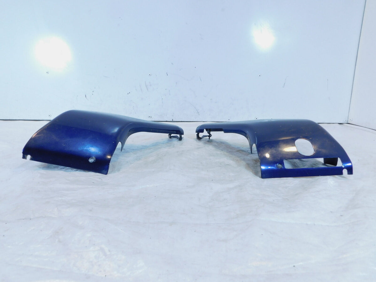 1987-2003 Suzuki Intruder VS1400 Blue Front Left/Right Frame Neck Cover Panels - C3 Cycle