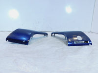 1987-2003 Suzuki Intruder VS1400 Blue Front Left/Right Frame Neck Cover Panels - C3 Cycle