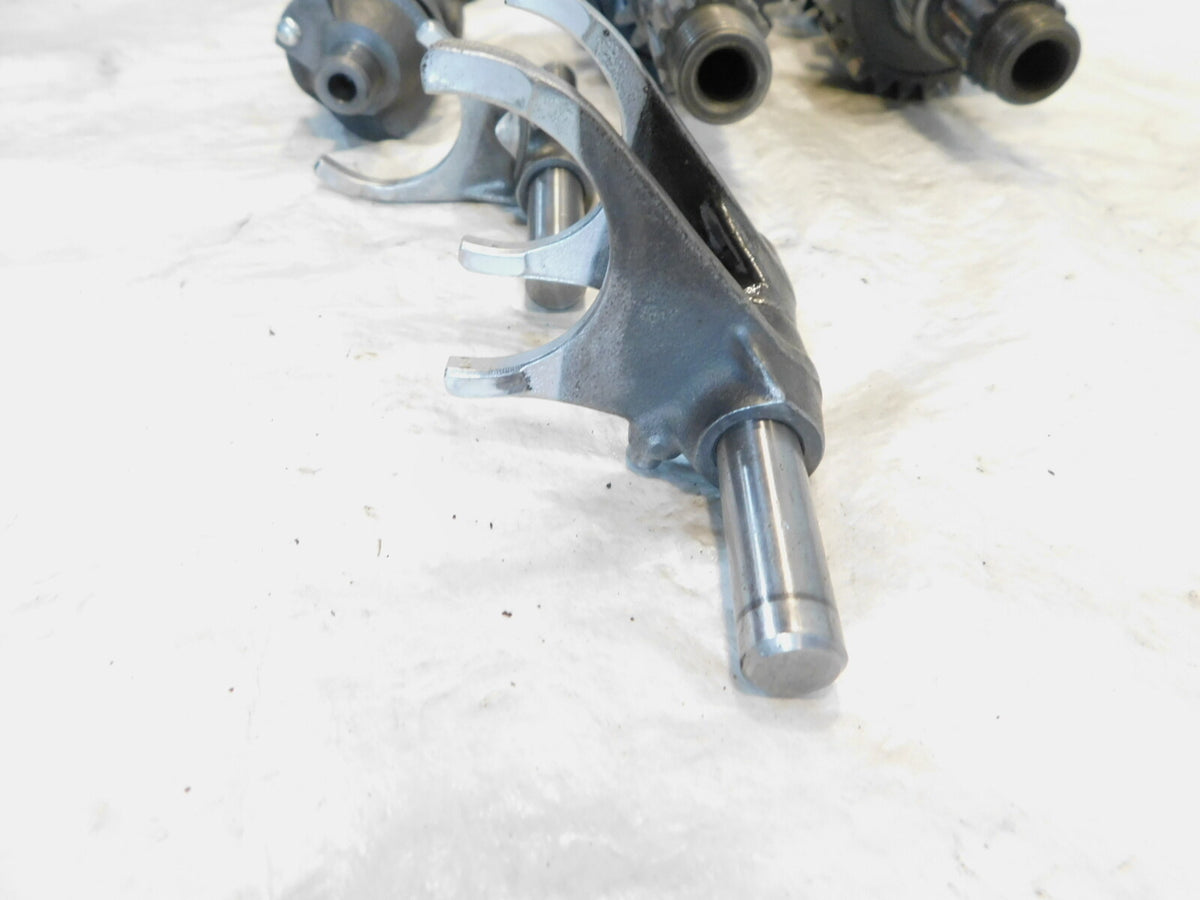 1990-1996 Kawasaki KL650 KLR650 Transmission Gears w/ Shifter Drum & Forks - C3 Cycle