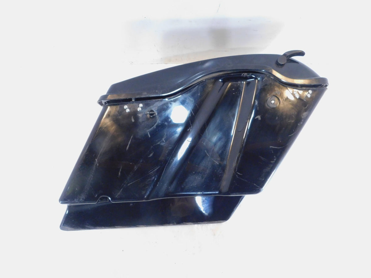 Harley Davidson Road King Street & Electra Glide Extended Black Left Saddlebag - C3 Cycle