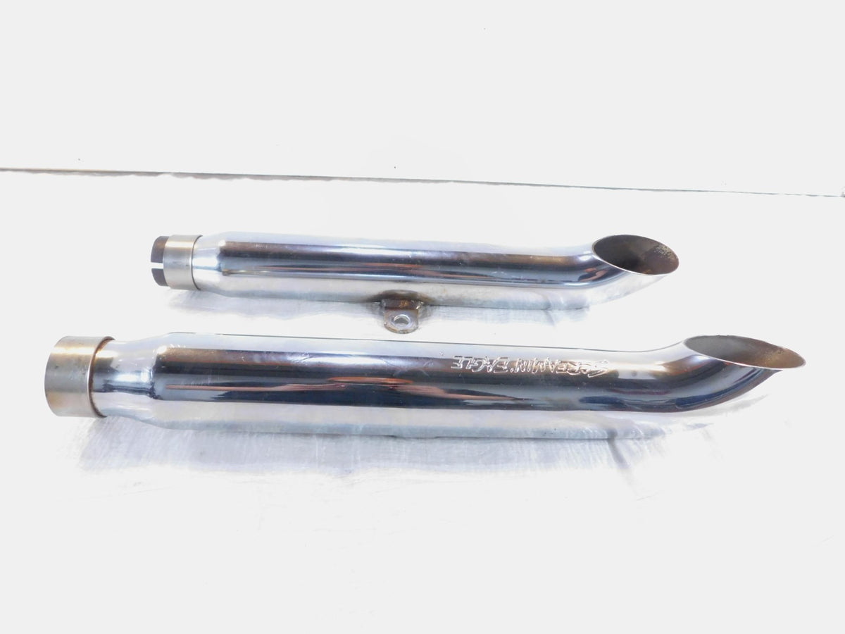 Harley Davidson Sportster 883 & 1200 Chrome Screamin Screaming Eagle Mufflers - C3 Cycle