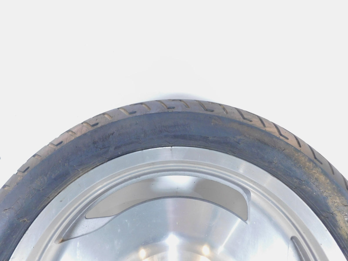 Honda Shadow 1100 VT1100 VT1100C VT1100C2 Sabre Silver Front Wheel Rim - Bent - C3 Cycle