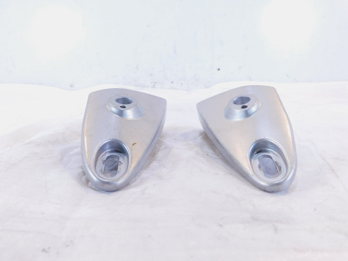 BMW R850R & R1100R Silver Left & Right Front Headlight Bracket Mount Support - C3 Cycle