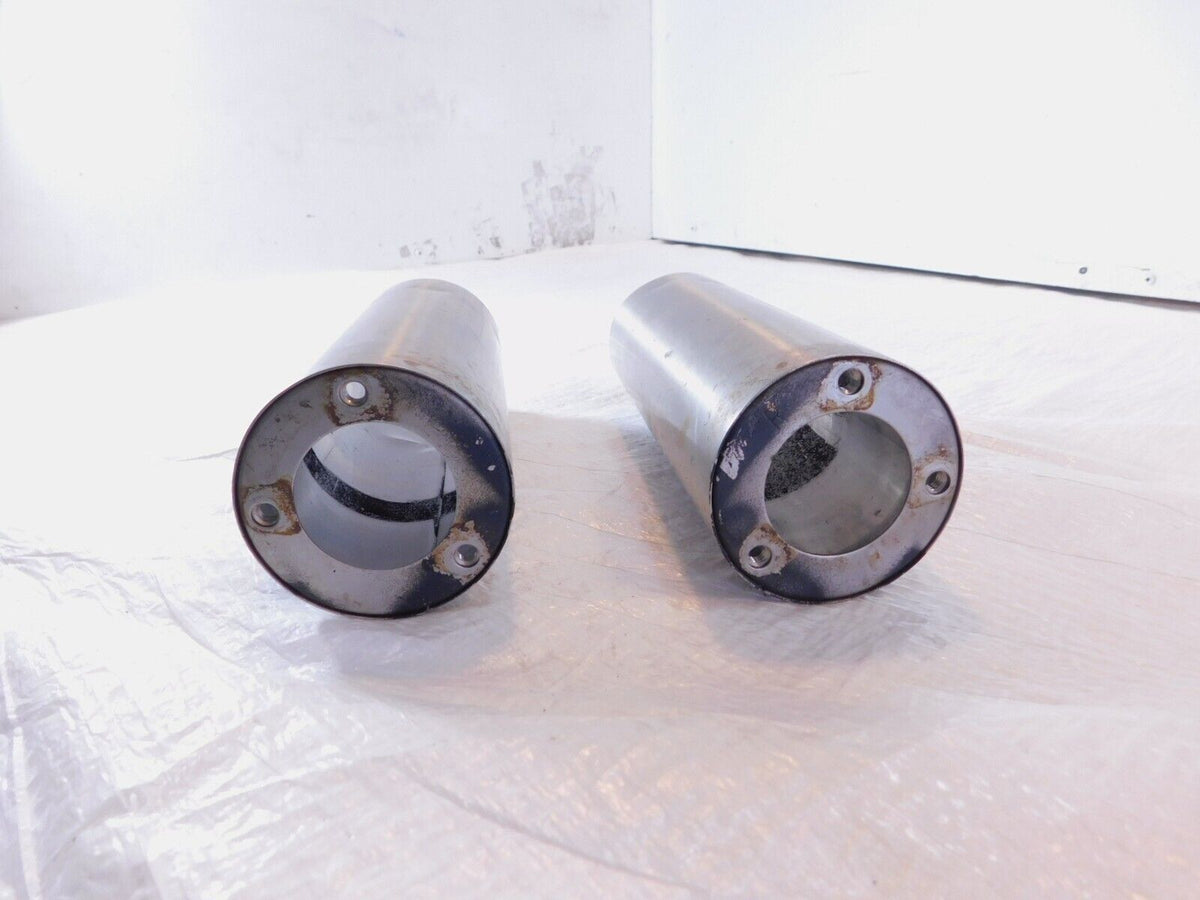 Yamaha V Star 650 Classic Silverado XVS650 Front Fork Tube Lower Cover Tins - C3 Cycle
