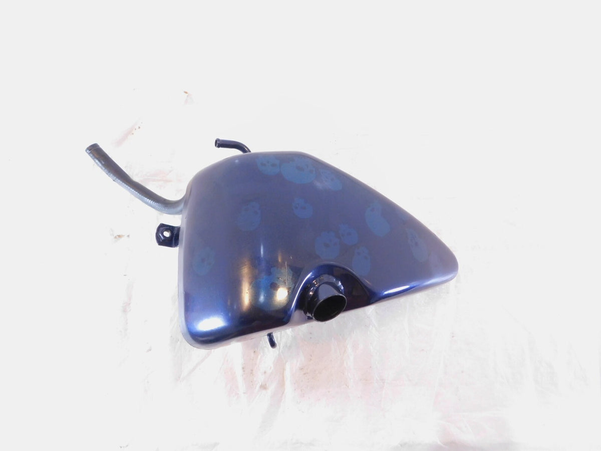 Harley Davidson Sportster 883 1000 1100 & 1200 Blue Oil Reservoir Tank Bag - C3 Cycle