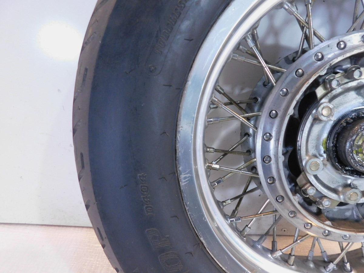86-09 Suzuki VS800 Intruder 700 750 800 Boulevard S50 Rear Wheel Hub Rim & Tire - C3 Cycle