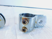 Harley Electra Glide & Road King Highway Footrest Footpeg Mount Clamp Brackets - C3 Cycle