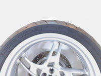 BMW R1150R R1150RS R1150RT R1100S Silver Rear Wheel Rim w/ Tire - 5x17" & Rotor