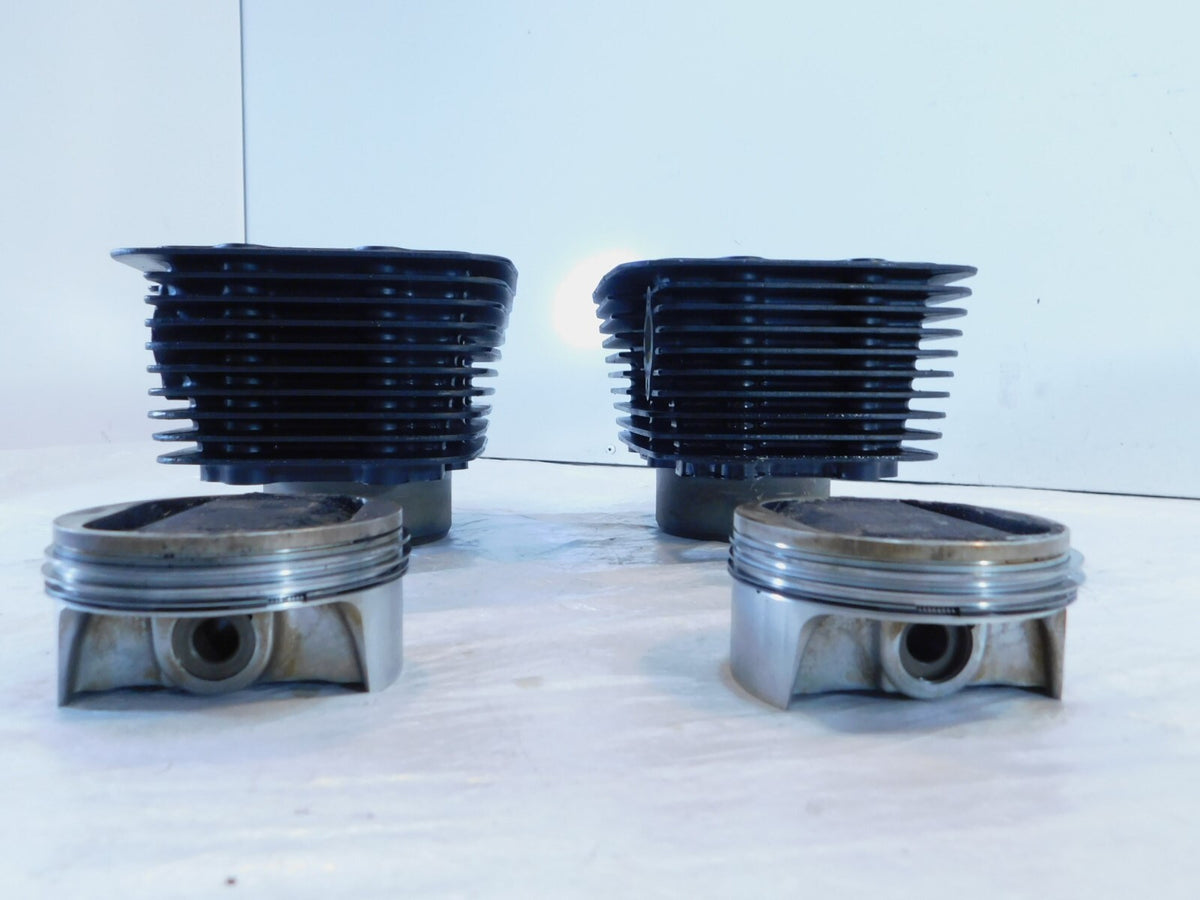2000 & 2001 Victory V92 Sport Cruiser Black Cylinders Barrel Jugs & Pistons - C3 Cycle