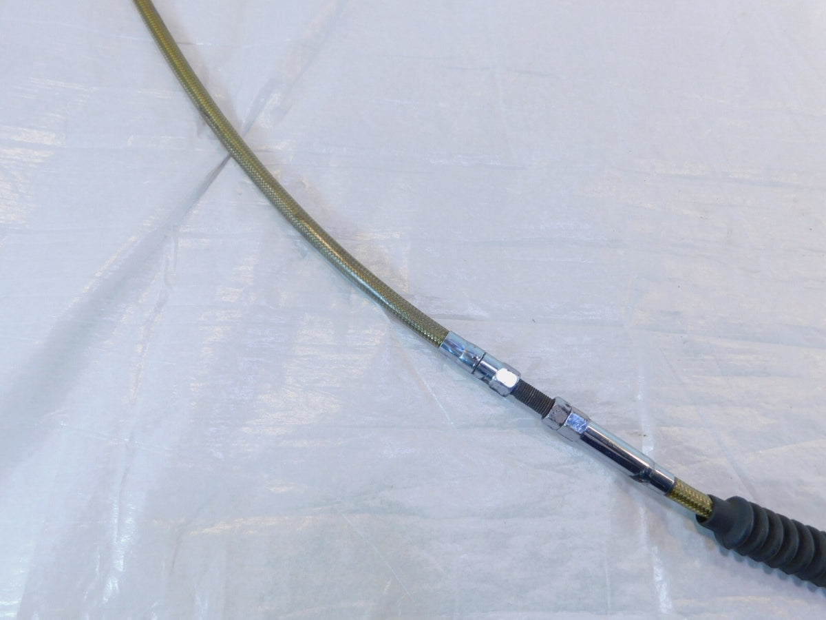 Braided Harley Sportster XLH 883 Hugger 1100 1200 Clutch Cable Line 38621-86A - C3 Cycle