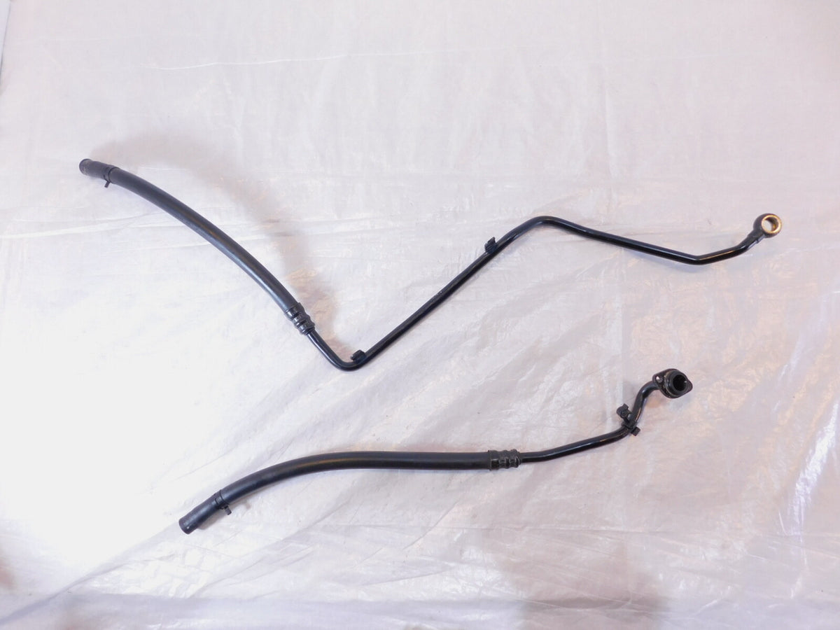 1993-2005 BMW R1100RS R1150RS Black Engine Motor Oil Inlet/Outlet Cooling Pipes - C3 Cycle