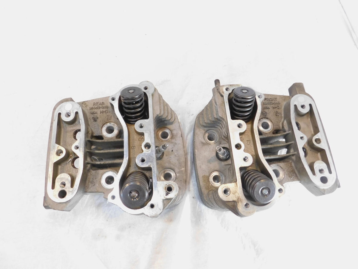 Harley Sportster 883 Front & Rear Engine Motor Cylinder Heads Springs & Valves