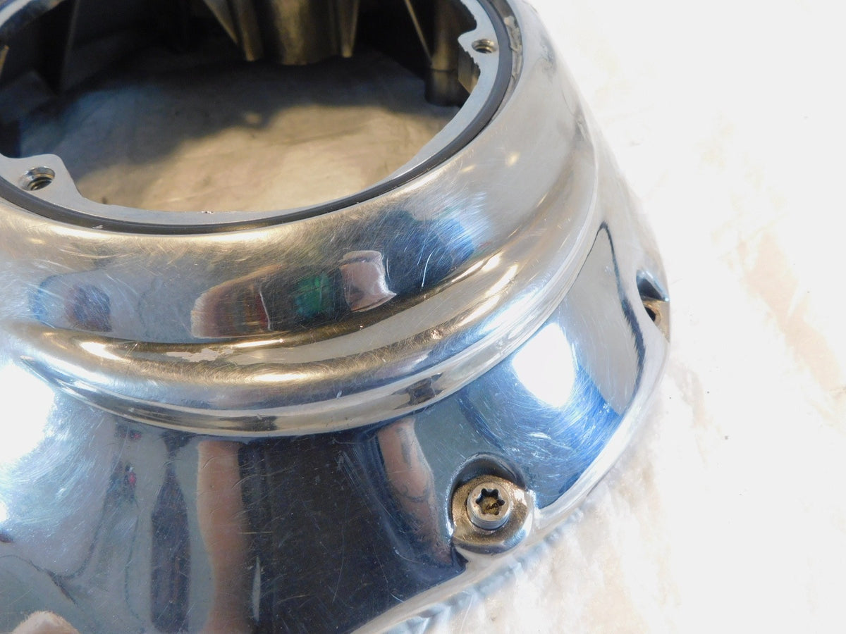 Harley Davidson Electra Glide Chrome Primary Engine Motor Clutch Cover 60606-89 - C3 Cycle