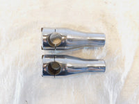 54-73 Harley Davidson Ironhead Sportster 900 1000 Handlebar Riser Mount Brackets - C3 Cycle