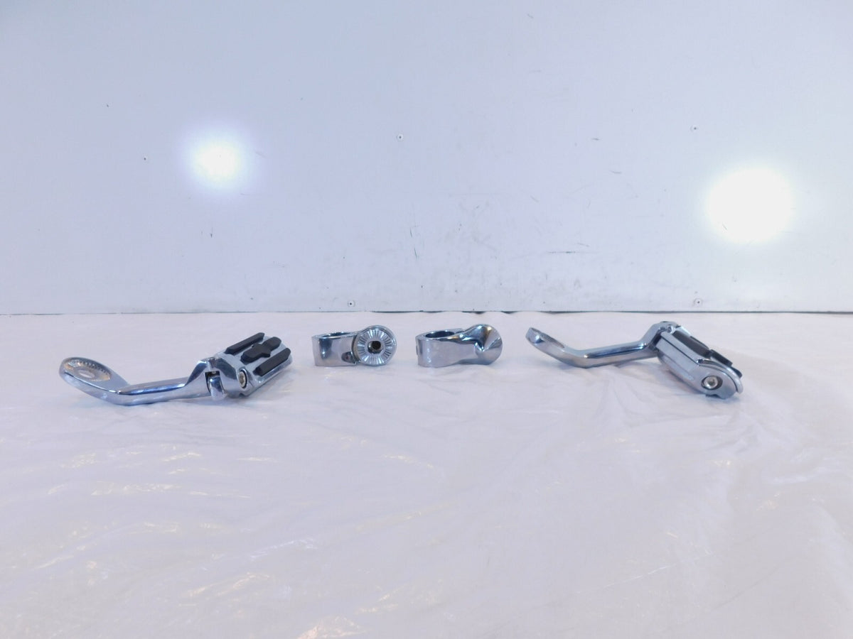 Harley Davidson Electra Glide & Road King Adjustable Highway Footrest Footpegs - C3 Cycle