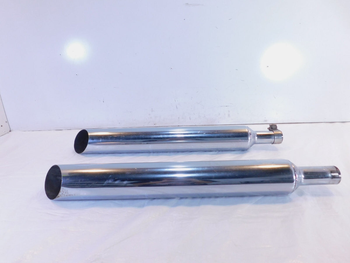 Harley Electra Glide & Road King Screamin Eagle Slip on Exhaust Mufflers Cans - C3 Cycle