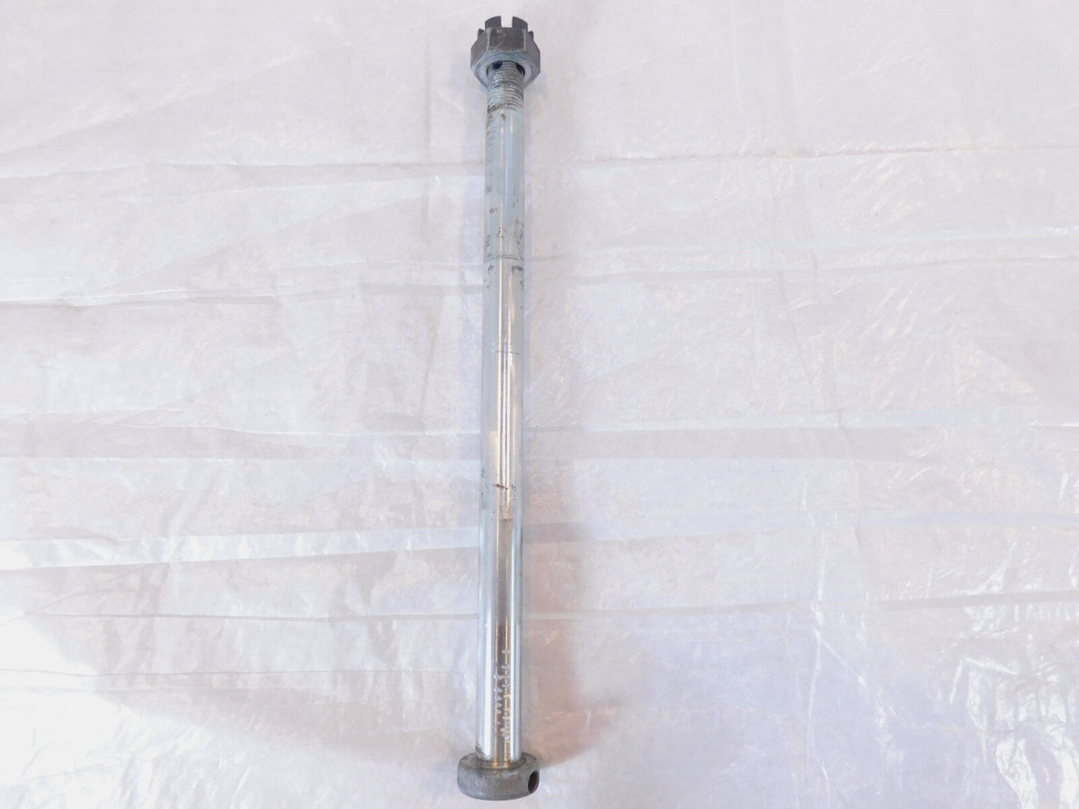 Kawasaki LTD Belt KZ440 KZ440D KZ 440 Front Wheel Axle Pivot Bolt Shaft w/ Nut - C3 Cycle