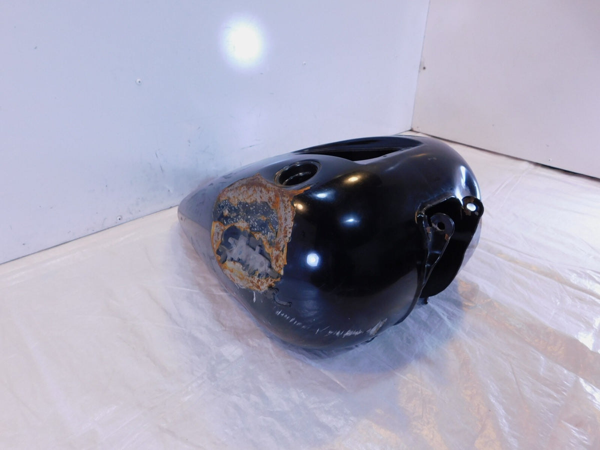 10-17 Harley Davidson Dyna Wide Glide & Street Bob Black Fuel Gas Tank - DENTED - C3 Cycle