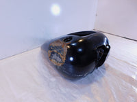 10-17 Harley Davidson Dyna Wide Glide & Street Bob Black Fuel Gas Tank - DENTED - C3 Cycle