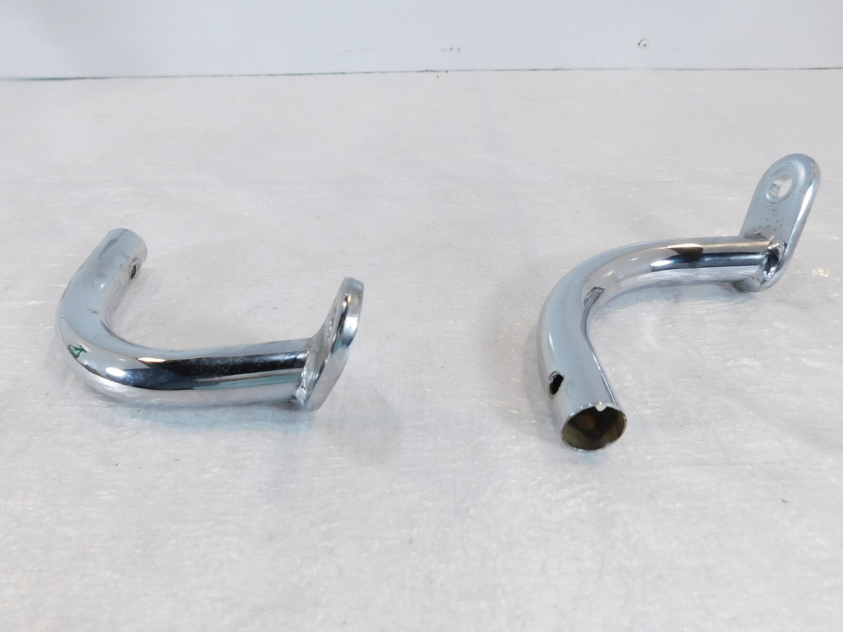 Harley Electra Glide Rear Left & Right Chrome Saddlebag Crash Guard Eliminators