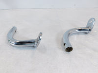 Harley Electra Glide Rear Left & Right Chrome Saddlebag Crash Guard Eliminators