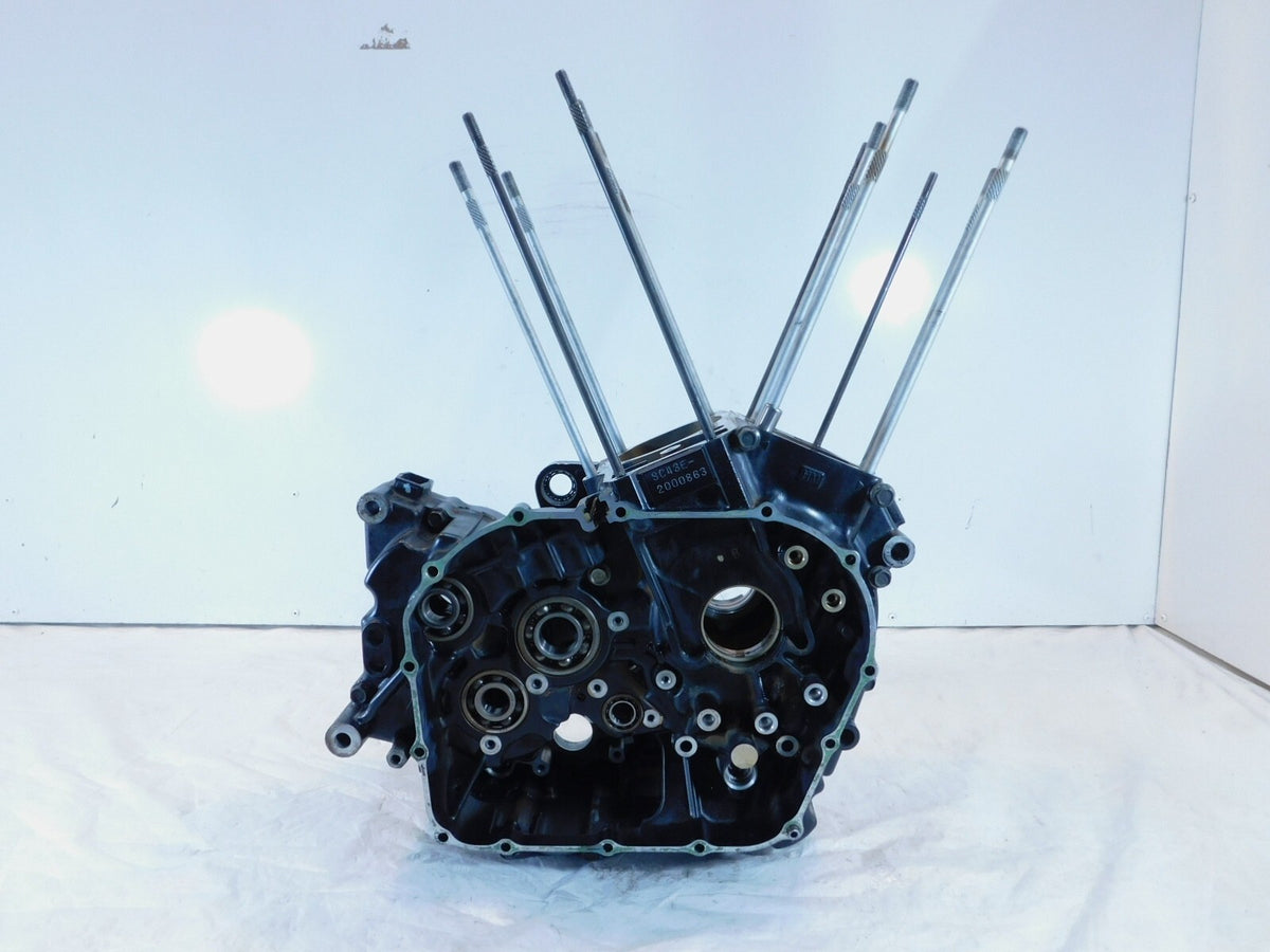Honda VT1100 VT1100C2 Shadow 1100 Sabre Black Engine Motor Crankcase Crank Case - C3 Cycle
