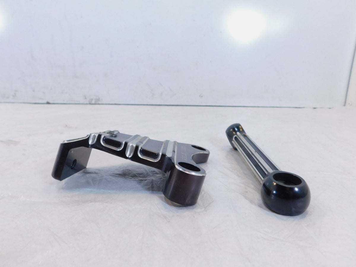 Harley Street Electra Glide Arlen Ness Front Engine Motor Black Stabilizer Links - C3 Cycle