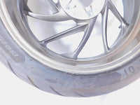 2011-2016 11-16 BMW K1600 GT K1600GT Ostra Gray Rear Wheel Rim & Tire - 6x17 - C3 Cycle