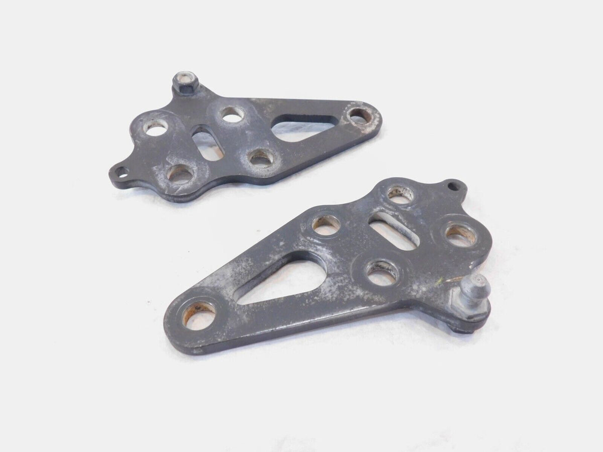 Pair Black 2008-2016 Polaris Victory Vision Engine Motor Mount Rear Brackets