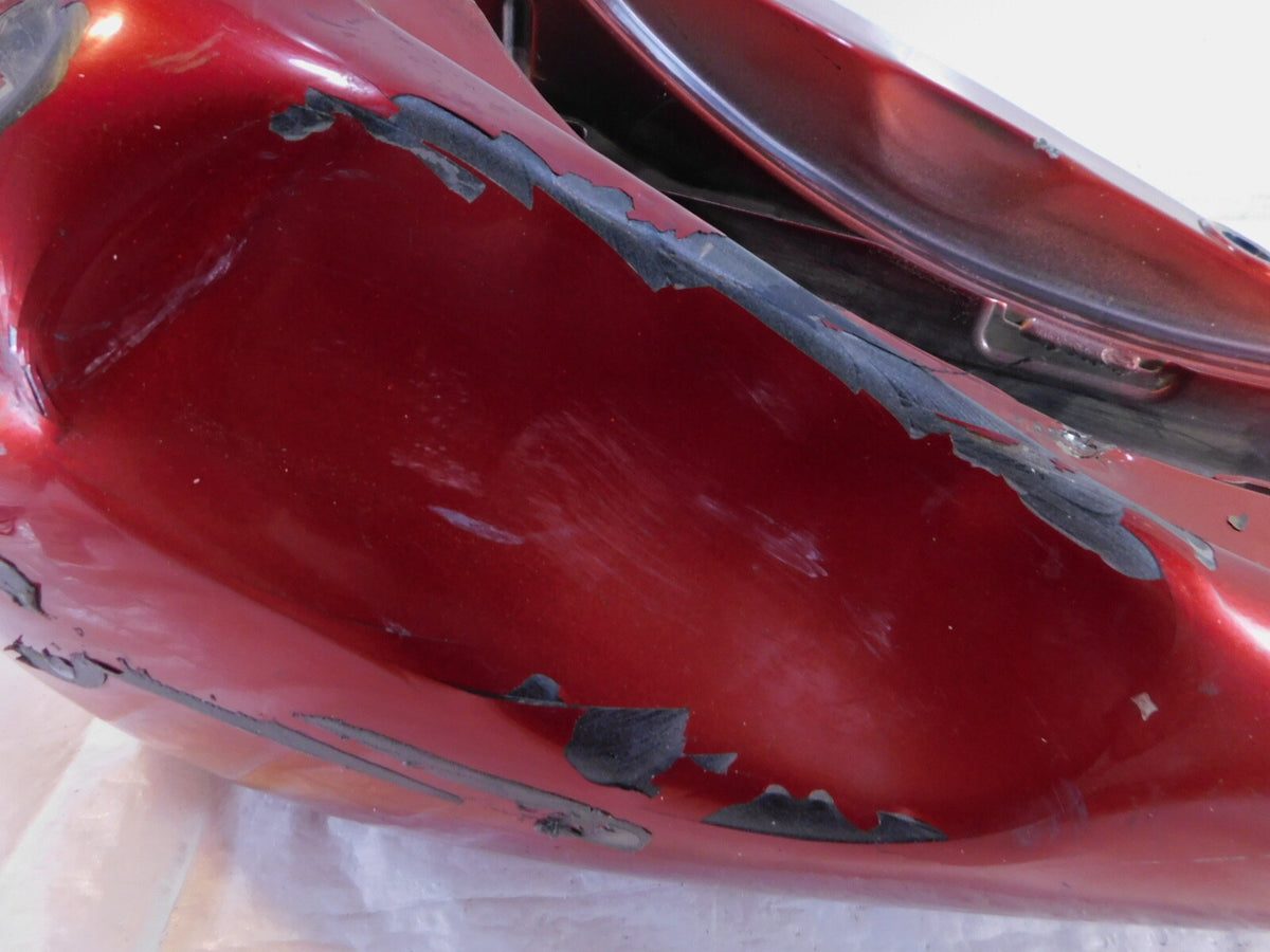 Dented Harley Dyna Wide Glide Super Glide Custom Fuel Gas Petrol Tank Reservoir - C3 Cycle