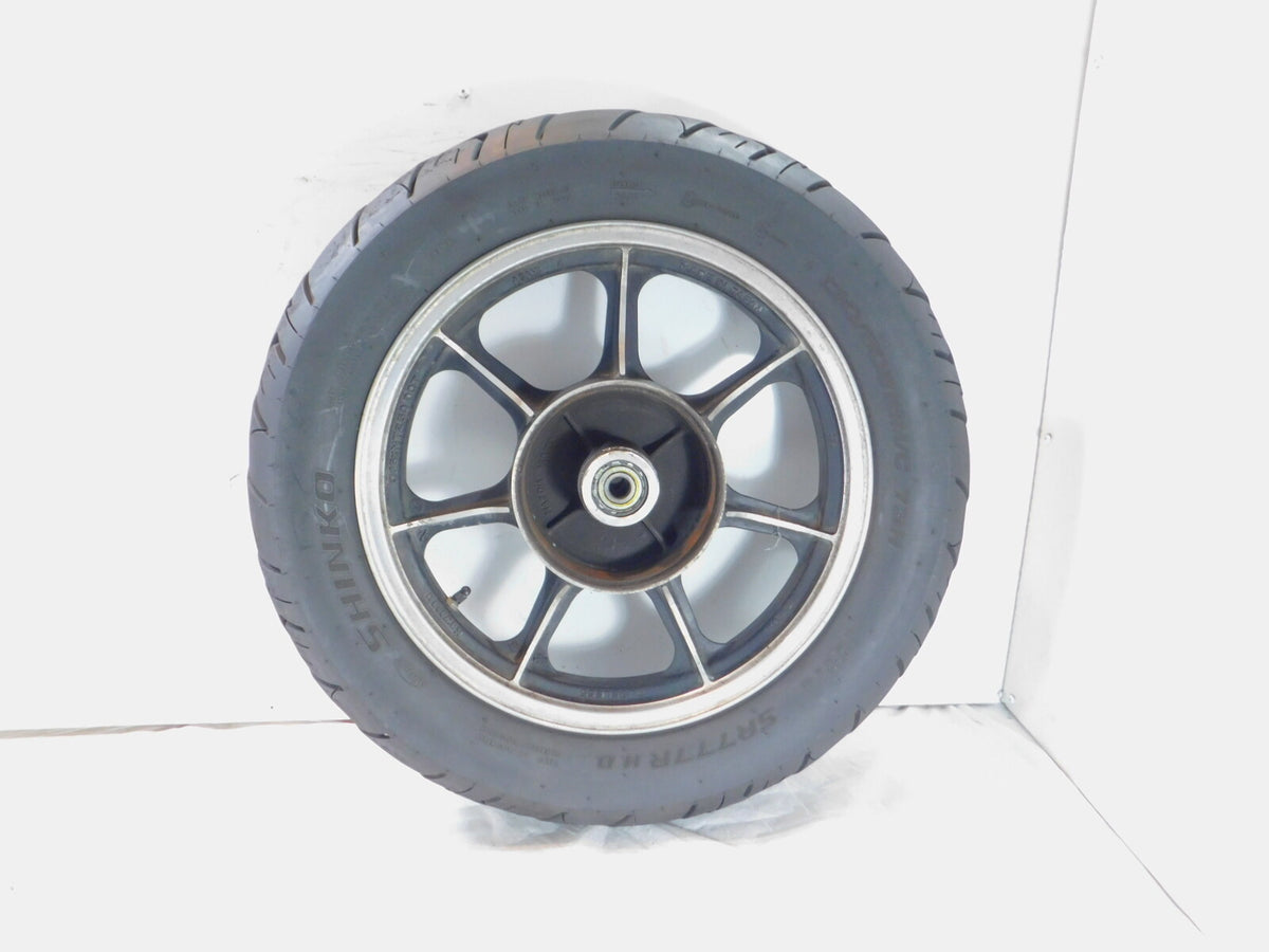 Kawasaki LTD Belt KZ440 KZ440D Rear Spoked Wheel Rim & Tire 16" x 2.5" - C3 Cycle