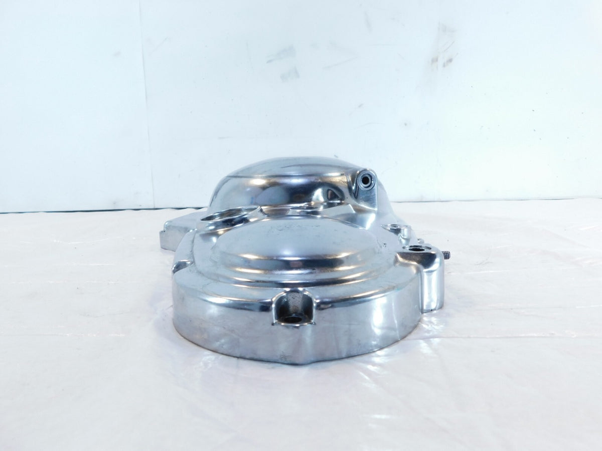 Harley Davidson Sportster 883 1200 Chrome Left Engine Primary Chain Clutch Cover - C3 Cycle