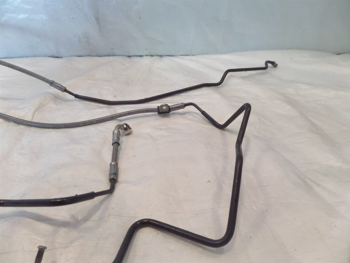 2014 14 Triumph Street Triple R ABS Brake Hose Pipe Line Lot - C3 Cycle