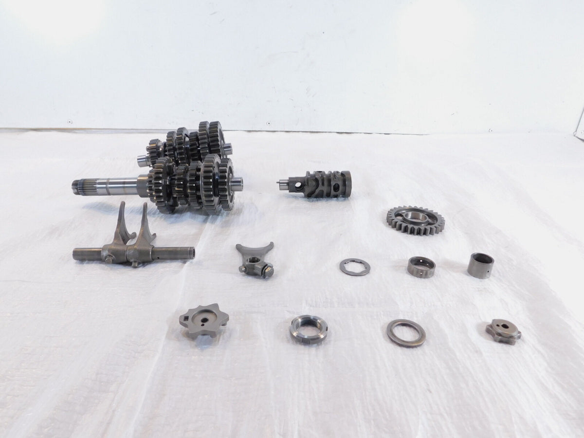 1986 86 Honda VT700 VT700C Shadow 700 Transmission Gears Shafts & Shift Forks - C3 Cycle