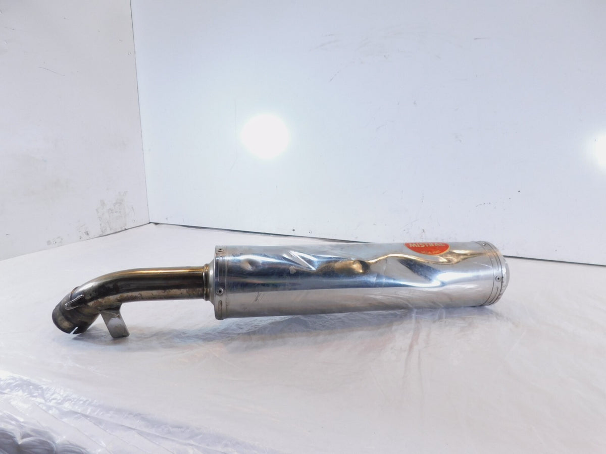 2006-2009 Moto Guzzi Norge 1200 IE Mistral Chrome Exhaust Muffler Silencer Pipe - C3 Cycle