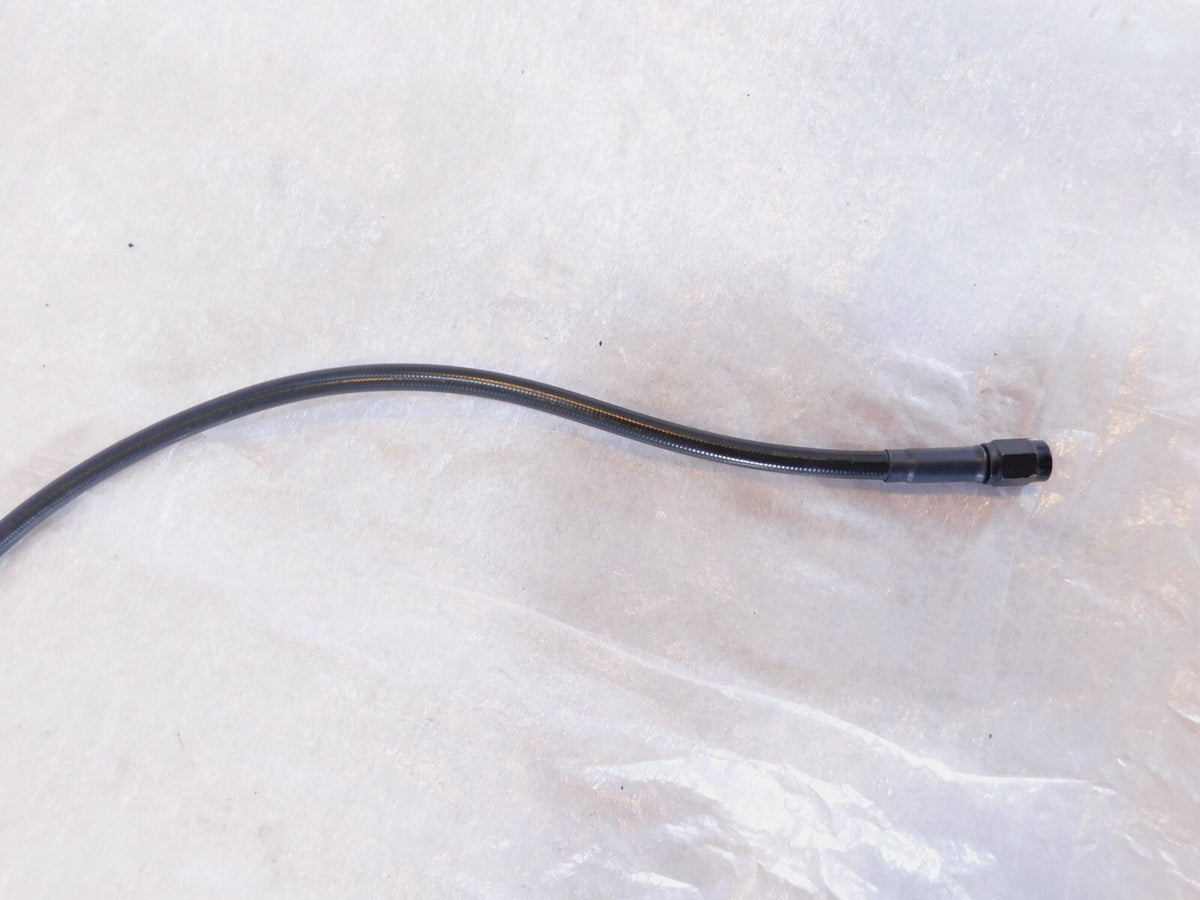 1977 77 Honda CB550 CB550K 550 Black Front Brake Master Cylinder Hose Line - C3 Cycle