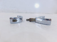 Harley Sportster Softail Dyna Left/Right Chrome Front Turn Signal Mount Bracket - C3 Cycle