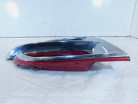 2001-2010 Honda GL1800 Goldwing Chrome/Red Left Louver Fairing Cowling Plastic - C3 Cycle