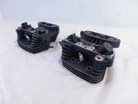 Harley Davidson Sportster 883 XLH883 Black Engine Cylinder Heads Springs Valves - C3 Cycle