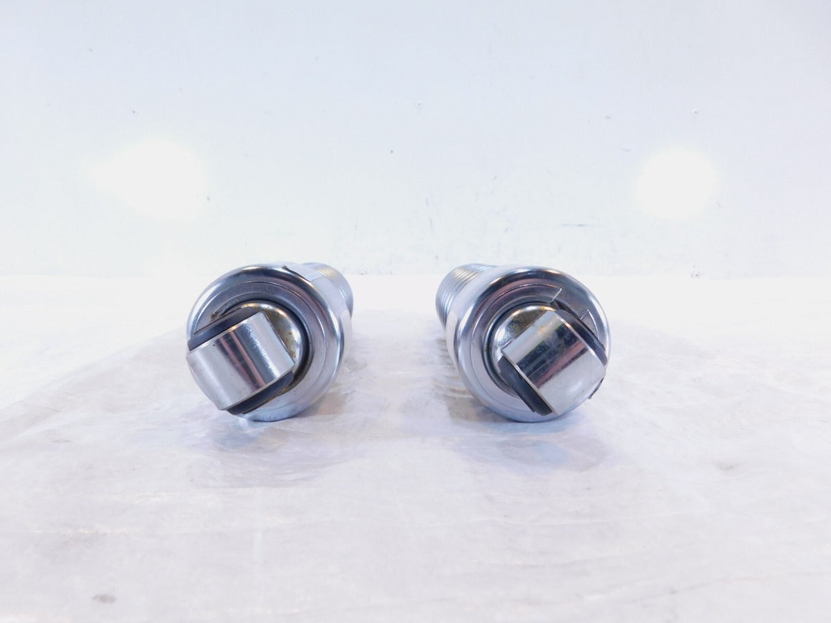 Harley Davidson Sportster 883 & 1200 11 1/2" Chrome Low Rear Shock Absorbers - C3 Cycle