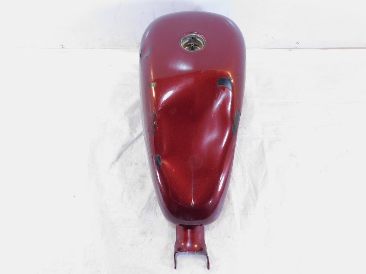 *Dented* Harley Davidson Sportster 883 1200 Red Fuel Gas Petrol Tank Reservoir - C3 Cycle