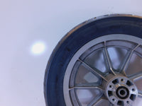 Harley Davidson Dyna Softail Sportster 883 1200 Silver Cast Rear Tire Wheel Rim - C3 Cycle